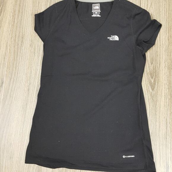 EUC The North Face black short sleeve tee sz S - Picture 1 of 3